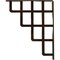 Ekena Millwork Diane Wrought Iron Bracket, (Single center brace), Antiqued Brass 1 1/2"W x 10"D x 12"H BKTM01X10X12SDIABS - alternate 5